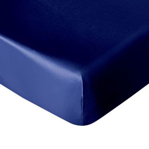 Silk Satin Fitted Crib Sheet, Super Soft Toddler Fitted Sheets for Standard Crib and Toddler Mattresses, 28x52 Inches - NTBAY