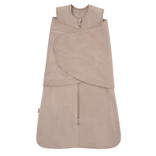 Halo SuperSoft SleepSack Swaddle, Mocha, Small