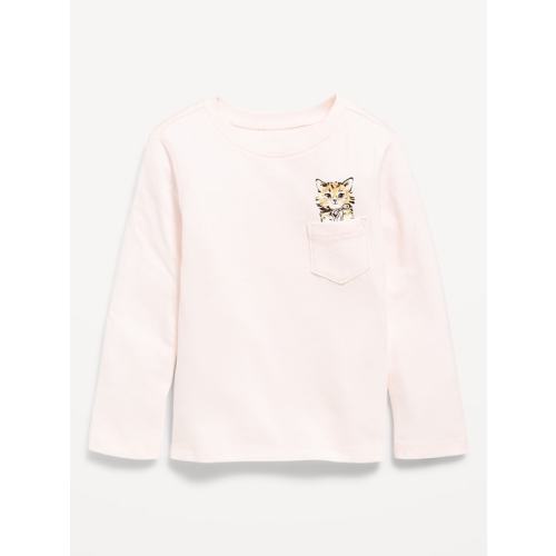 Long-Sleeve Graphic T-Shirt for Toddler Girls
