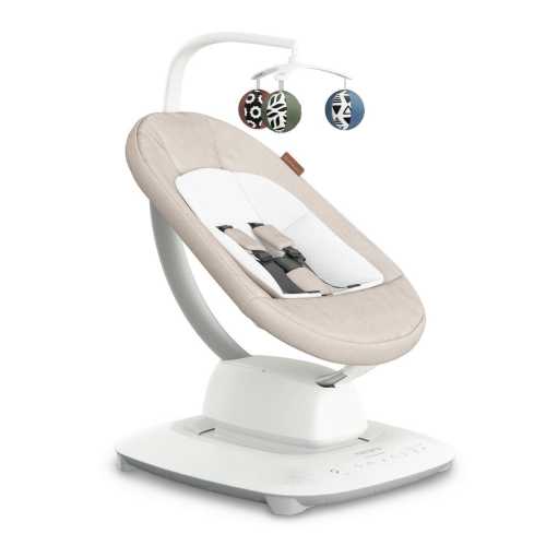 UPPAbaby MamaRoo Multi-Motion Baby Swing - Charlie (Sand Melange)