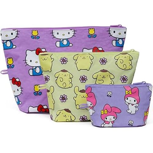 BAGGU Go Pouch Set - Hello Kitty and Friends Florals
