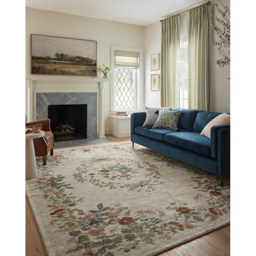 Rifle Paper Co. x Loloi Laurel Cream Area Rug