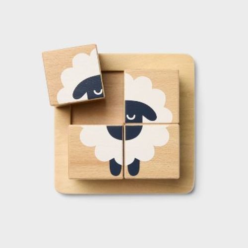 Block Puzzle with Tray Animals - Gigglescape™