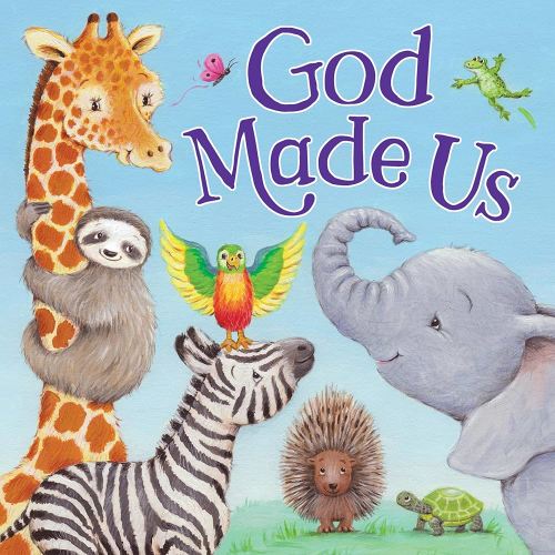 God Made Us - Inspirational Christian Board Book for Kids | Faith-Based Story Celebrating Individuality & God’s Love | Perfect Gift for Toddlers