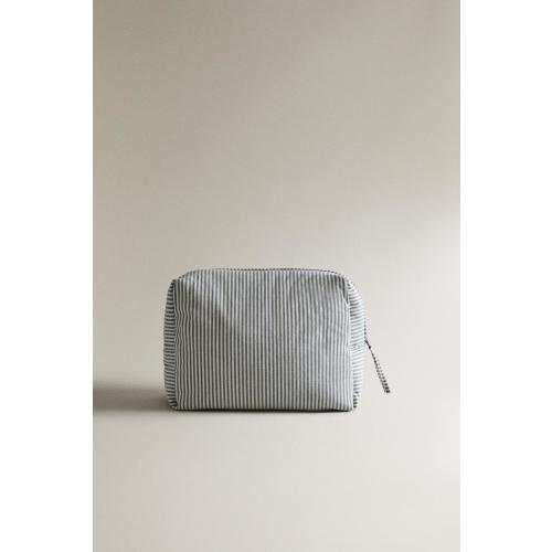 KIDS STRIPED MAKEUP BAG