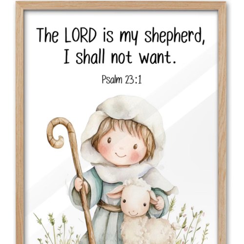 The Lord Is My Shepherd Canvas
