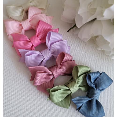 Baby Toddler Hair Bows, Baby Bows, Mini Hair Bow, Baby Hair Clips, Baby and Toddler Gift, Toddler Hair Clips, 2 Inch Bow, Fully Lined Clips