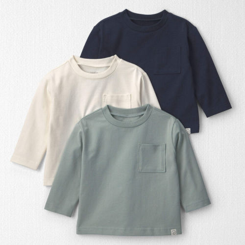 Baby Boy 3-Pack Organic Cotton Tops | Carter’s Oshkosh Canada