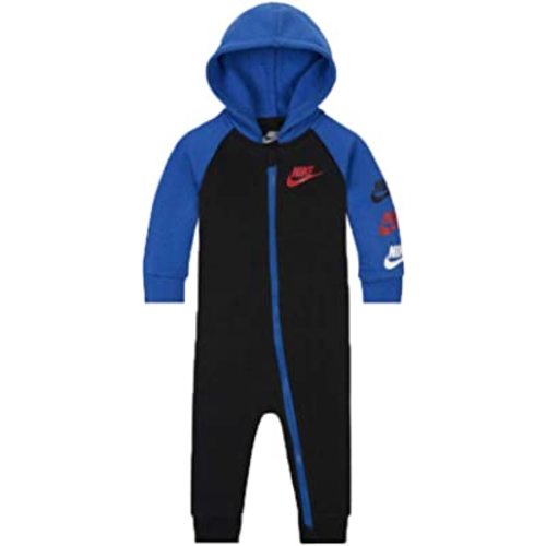 Nike Baby`s Futura Long Sleeve Full Zip Hooded Coverall