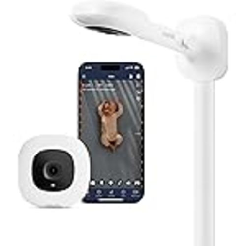 Amazon.com: Miku Pro Smart Baby Monitor with Camera, Track Live Breathing with No Wearable, Real-Time Alerts, Sleep Analytics, 1080p Wi-Fi Video, Night Vision, and 2-Way Audio, Wall Mount Included : Baby