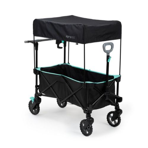 Ingenuity Pop N Ride Wagon Stroller: Double, Maximum Capacity 50 lbs, Folds for Easy Storage, Steel Frame