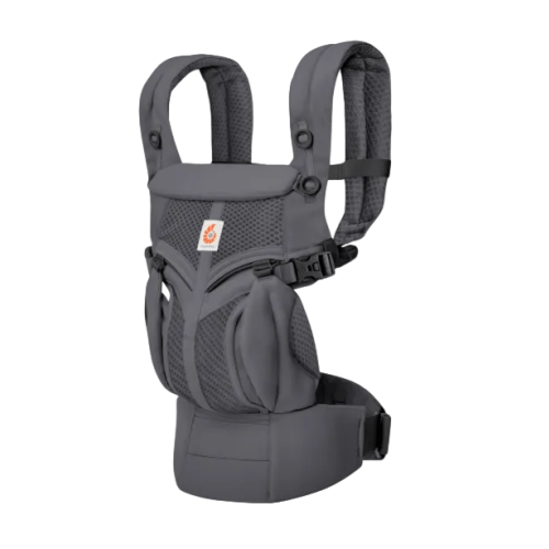 Ergobaby Omni 360 Cool Air Mesh Baby Carrier, Charcoal Grey