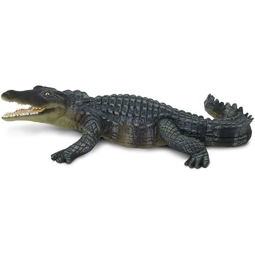 Safari Ltd. Crocodile Figurine - Detailed 6" Reptile Figure - Educational Toy for Boys, Girls, and Kids Ages 3+