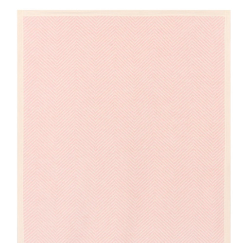 Harborview Herringbone Ballet Pink Mini Blanket