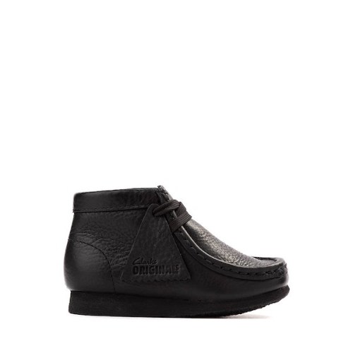Clarks Wallabee Boot - Toddler - Black