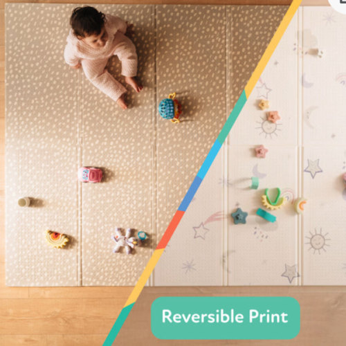 Reversible Floor Mat | Rainbows & Sky