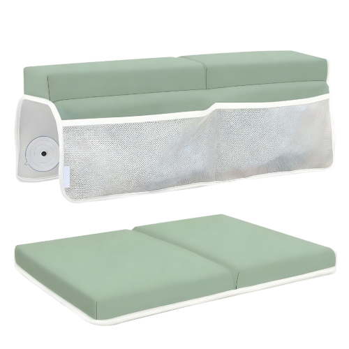 Bath Kneeling Pad Set Highlighting Memory Spume for Knee and Elbow Light second Storage Pouches and Not Slip Plan E