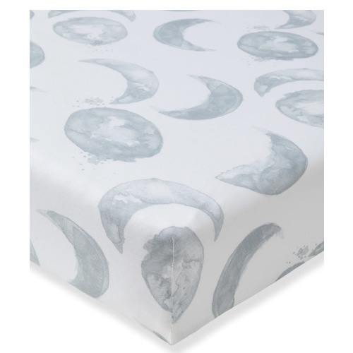 Hello Moon Organic Cotton BEESNUG® Fitted Crib Sheet