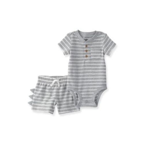 Baby Boys Body Suit Short Set