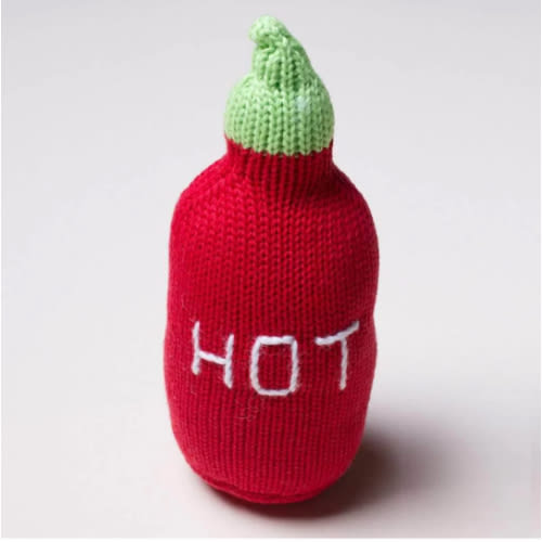 Shop Organic Hot Sauce Rattle - Baby Toys | Estella