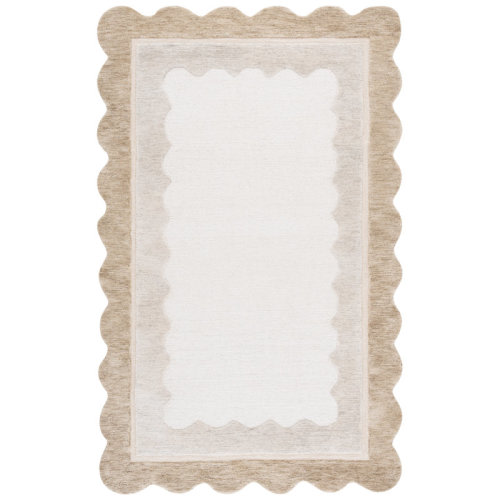 Birch Lane™ Martha Stewart Hand Tufted Wool, Cotton Striped Outdoor Rug & Reviews | Wayfair