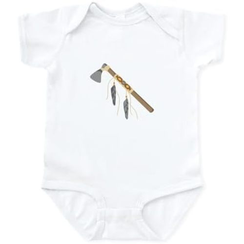 CafePress Native American Tomahawk Body Suit Cute Infant Bodysuit Baby Romper