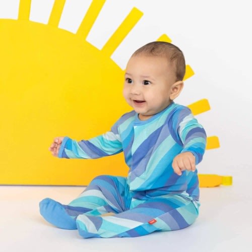 blue shine modal magnetic parent favorite footie – Magnetic Me