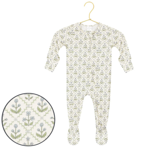 Etta Zipper Footies