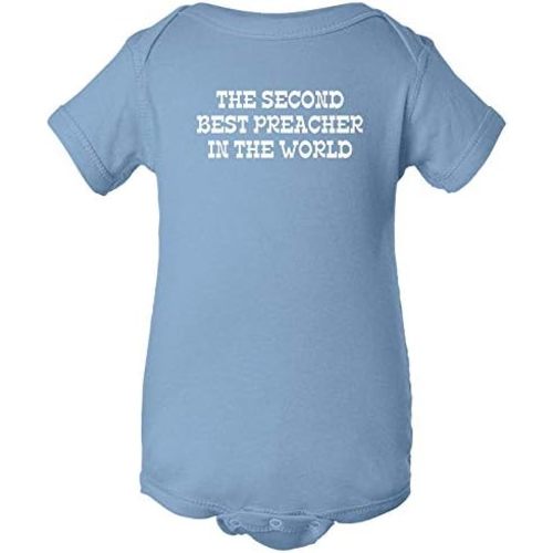 realpeoplegoods Cute Preacher Baby One-Piece - Gift Item Baby Shirt - The Second Best Preacher