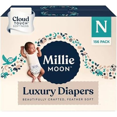 Milliee_Moon Luxury Diapers (N-156ct)
