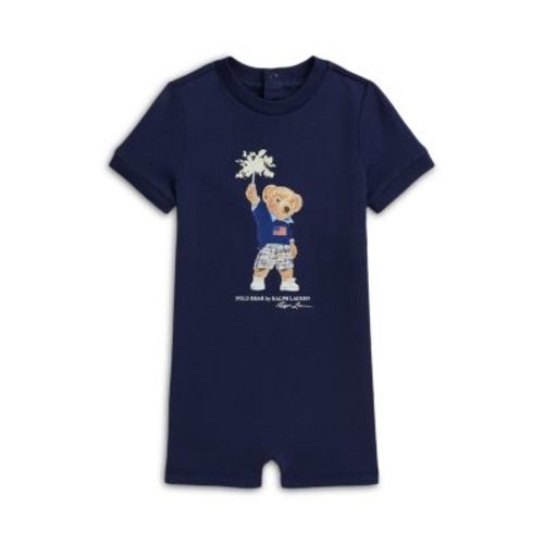 Polo Boys' Polo Bear Cotton Jersey Shortall - Baby