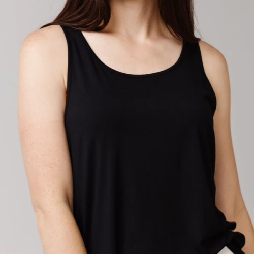 Women's Bamboo Stretch-Knit Lounge Tank Top | Cozy Earth