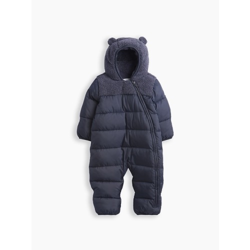 Baby Hooded One-Piece Snowsuit