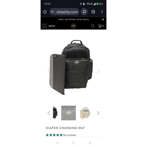 Diaper Changing Mat - HighSpeedDaddy