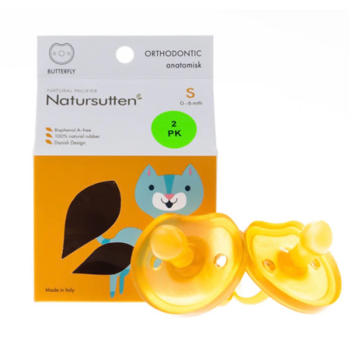 Natursutten Orthodontic Butterfly Shield Pacifier – Blooming Baby
