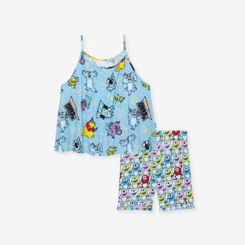Disney Monsters, Inc. Top Ruffled Short Set