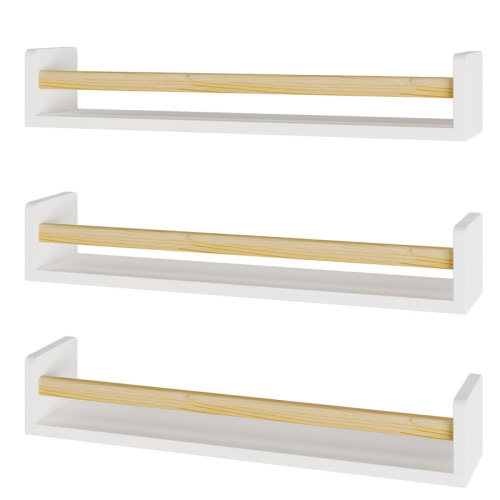 Isabelle & Max™ Edney Isabelle & Max™ 4.2'' H X 24'' W Solid Wood Paulownia Floating Shelf Kids Bookcase & Reviews | Wayfair