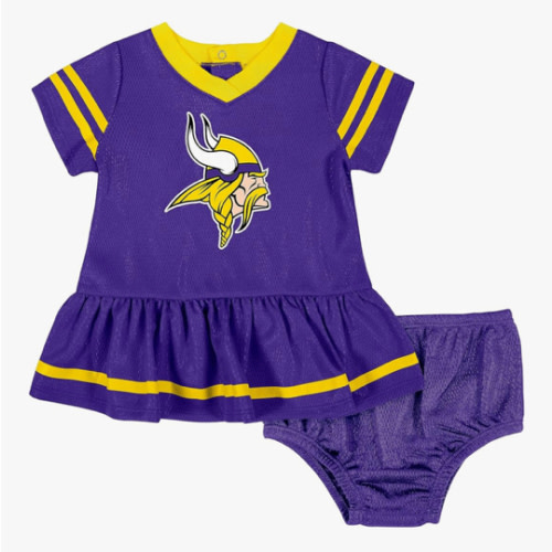 Gerber NFL Baby-Girls NFL Team Jersey Dress and Diaper Cover