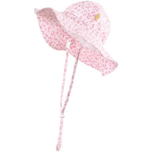 Baby Girls Sun Hat Cute Flower Toddler Summer Outdoor Infant Beach Wide Brim Flowers and tie dye