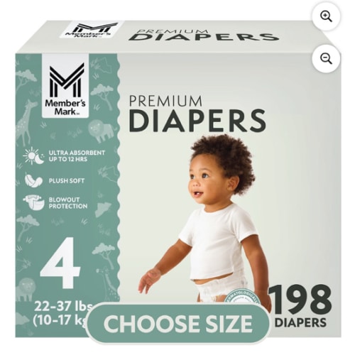 Member's Mark Premium Baby Diapers—4