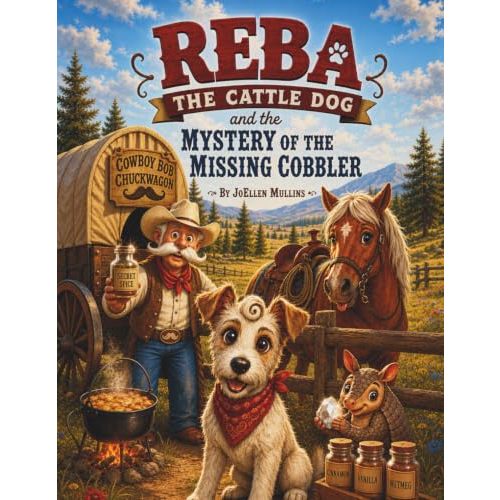 Reba the Cattle Dog and the mystery of the missing cobbler: A Western Adventure full of Friends, Courage and Cobbler! (REBA THE CATTLE DOG ADVENTURES)