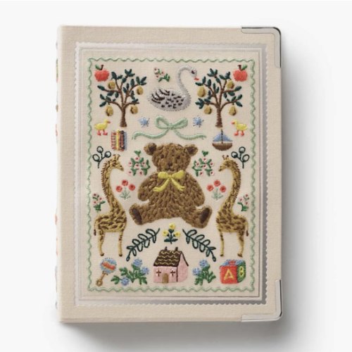 Embroidered Small Photo Album - Storybook