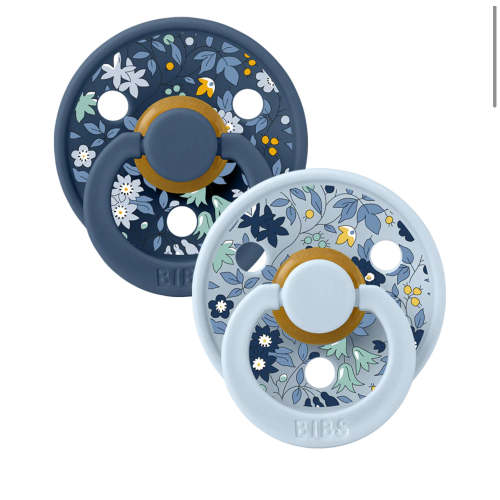 BIBS x LIBERTY Colour 2 Pack Chamomile Lawn | Bead Sprout