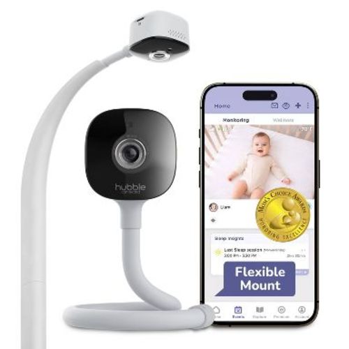 Hubble Connected GoBaby AI 2K UHD Baby Smart Battery Digital Video Monitor with AI Enhanced Features