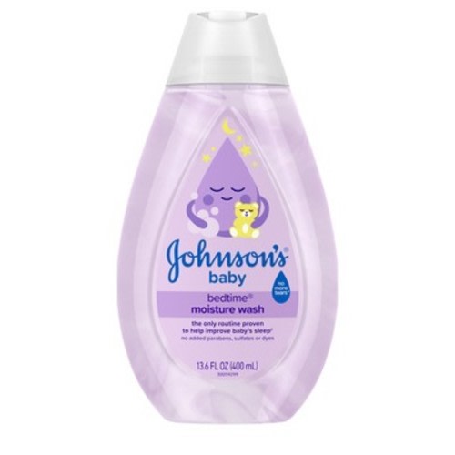Johnson's Baby Bedtime Moisture Body Wash - 13.6 fl oz