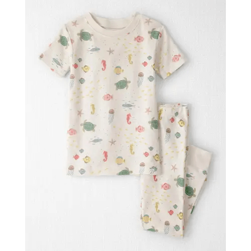 Toddler 2-Piece Organic Cotton Pajamas in Under the Sea - Little Planet | Carter's