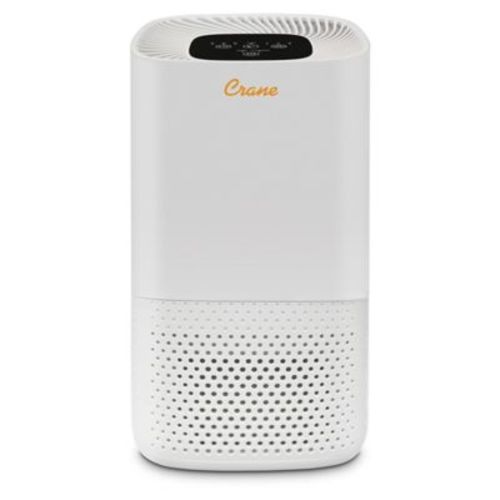 Crane™ True HEPA Air Purifier - WHITE - 13.5"