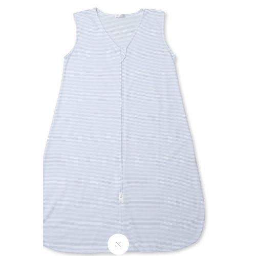 Simple Stripes Blue Wearable Blanket