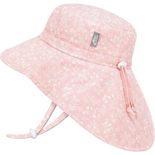 JAN & JUL Summer Adventure Wide Brim 50+ UPF Quick-Dry Sun-Hats for Kids