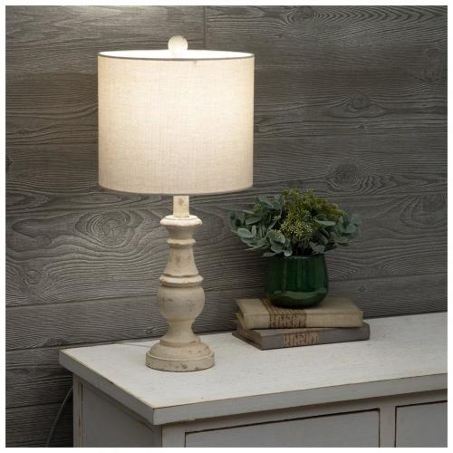 Distressed Table Lamp